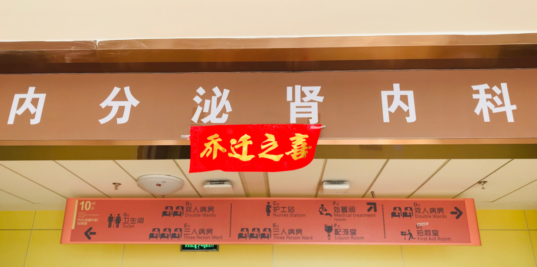 內(nèi)分泌腎內(nèi)科搬遷至醫(yī)院新大樓十層，全新的環(huán)境不一樣的就醫(yī)體驗(yàn)！