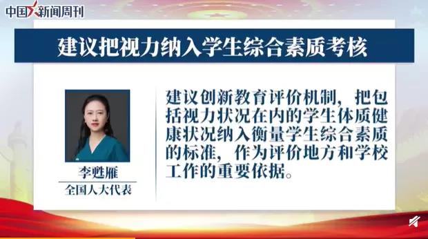 聚焦兩會：近視防控刻不容緩?。?！