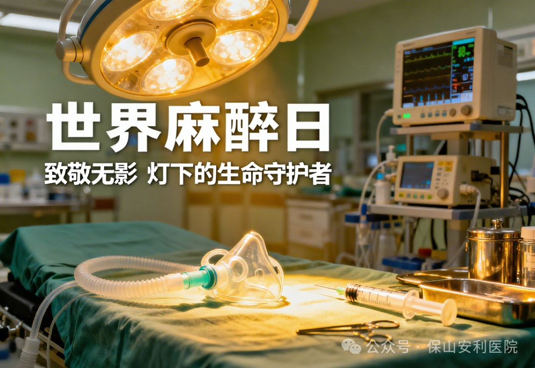 世界麻醉日丨致敬無影燈下的生命守護(hù)者！